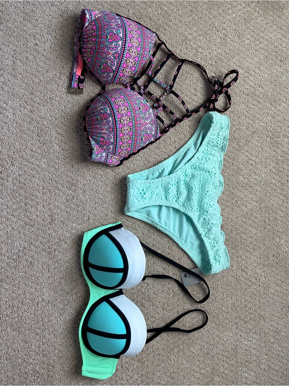 Bundle of Coordinating Bikini Separates